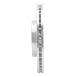 Honda CR-V Brake Rotor (1) - Front Right - R1 Concepts - Drilled & Slotted - Silver - `12-`16